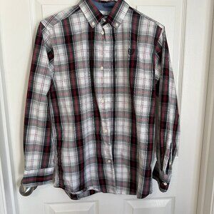 Chaps youth long sleeve button up